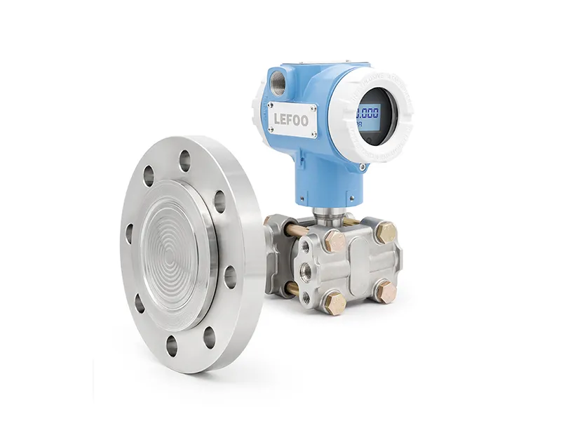 Transmissor de pressão diferencial de silício monocristalino montado em flange LFT720A