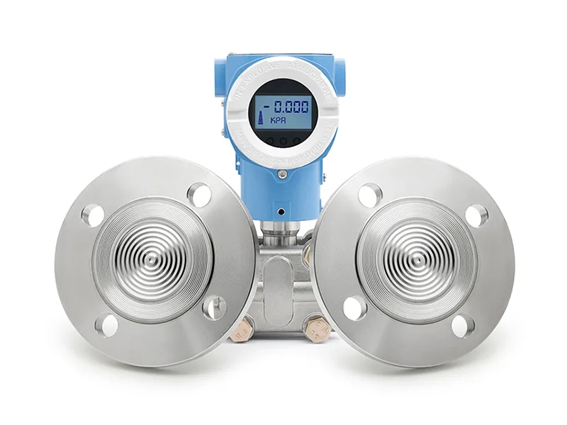 Transmissor de Pressão Diferencial de Silício Monocristalino Montado em Flange Duplo LFT720B