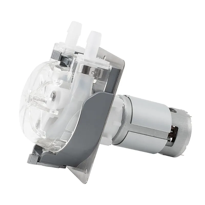 Bomba Peristáltica com Motor DC LFP601DB (Faixa de vazão: 330-4200 ml/min)