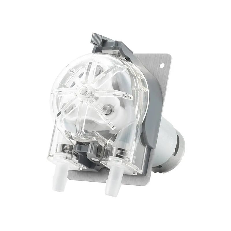 Bomba Peristáltica com Motor DC LFP601DB (Faixa de vazão: 330-4200 ml/min)